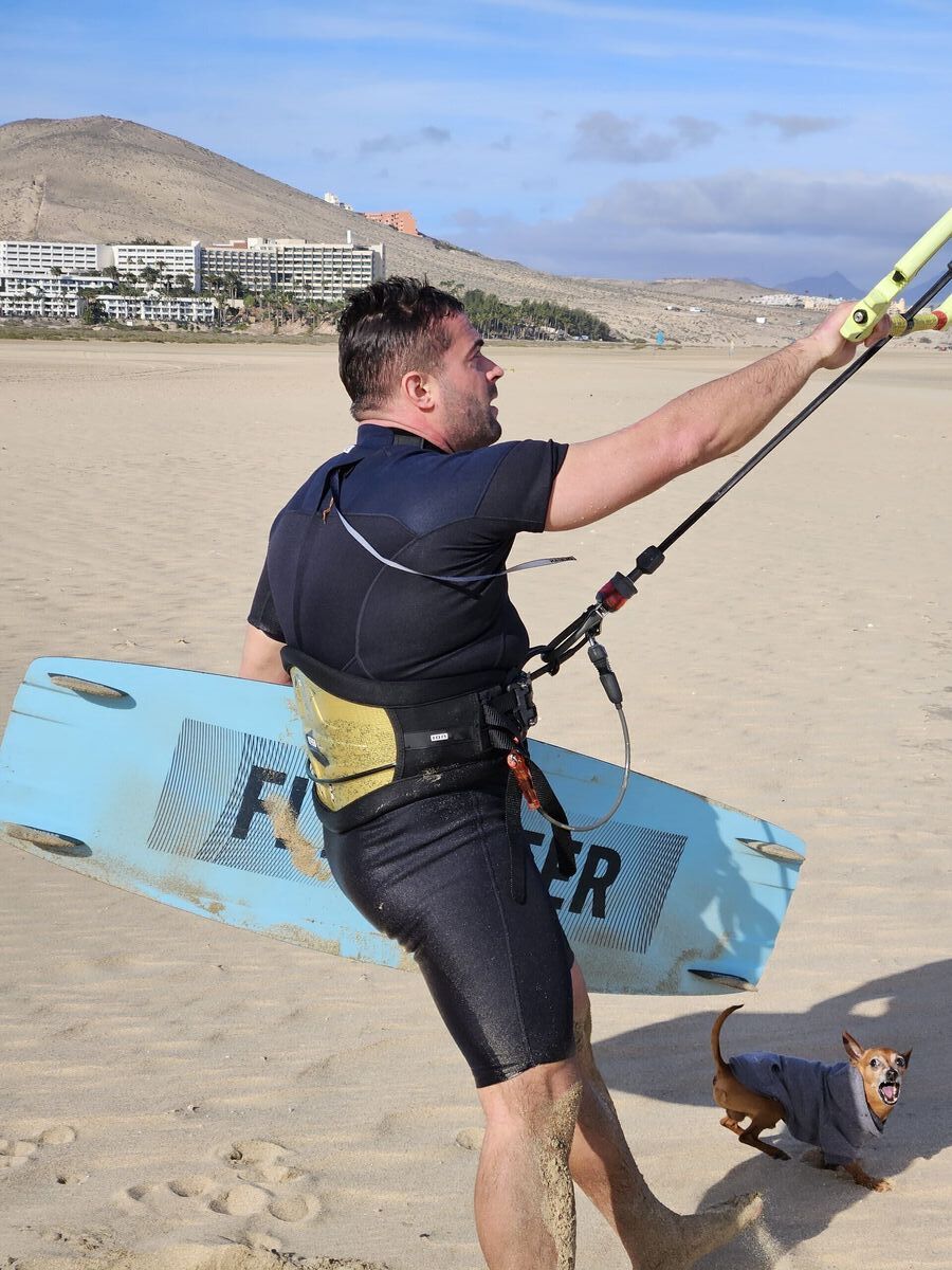 Kiteboarding in Fuerteventura