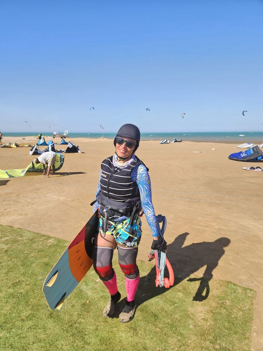 Student ready to ride